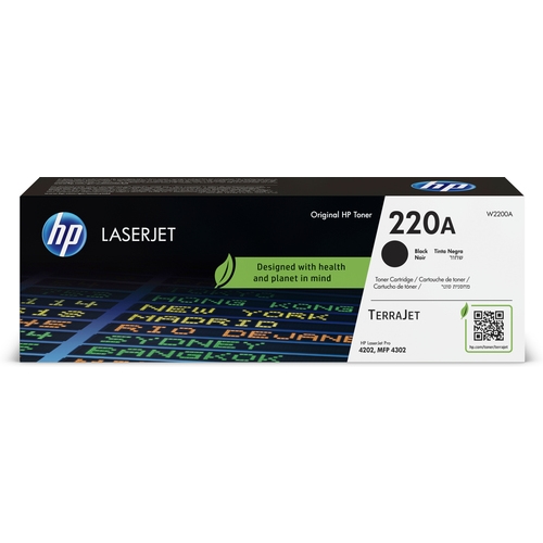 toner hp #220a negro color ljet pro 4202 4302 terrajet 2.000p.