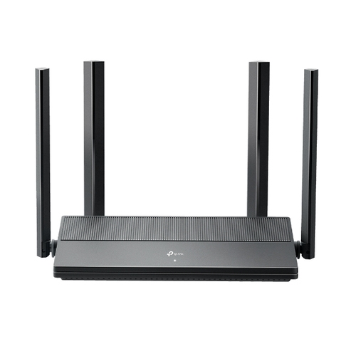 router wifi dual band tp link ex141 wifi 6 ax1500 300mbps en 2,4ghz y 1201mps en 5ghz 1xwan gb 3xgb 4 antenas