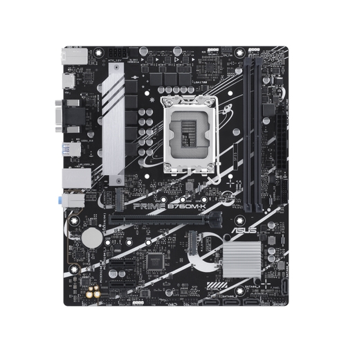asus placa base prime b760m k ddr5 matx 1700