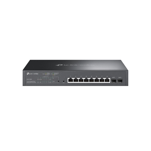 switch semigestionable tp link sg2210mp 10p 8p poe+ gigabit + 2p gigabit sfp total 150w poe