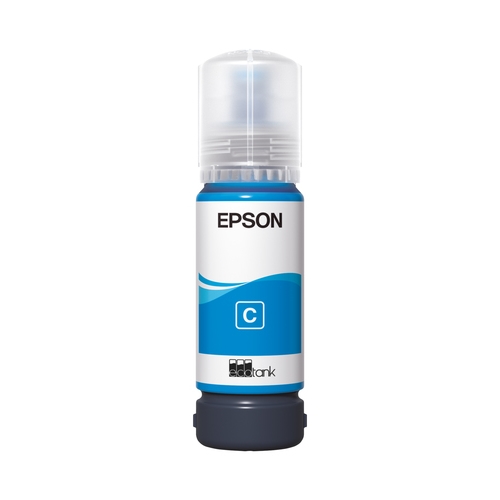 epson 107 ecotank ink bottle et 18100 cyan 70ml 7.200p.