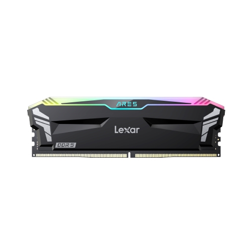 lexar ares rgb gaming 32gb kit (2x16gb) ddr5 6000 udimm 288 pin cl30 36 36 68 xmp 3.0 1.35 v garantía de por vida