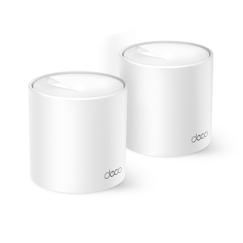 punto de acceso wifi 6 mesh tp link deco x10 pack 2u ax1500 1201mbps en 5ghz + 300mbps en 2.4ghz 4 antenas 2p giga