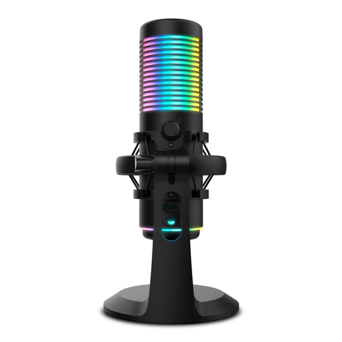 microfono sobremesa krom kaze streaming usb rgb