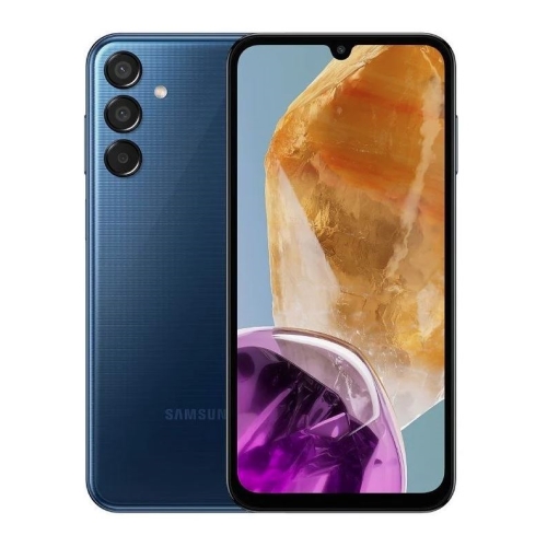 smartphone samsung galaxy m15 4/128gb 6.5" 5g azul oscuro