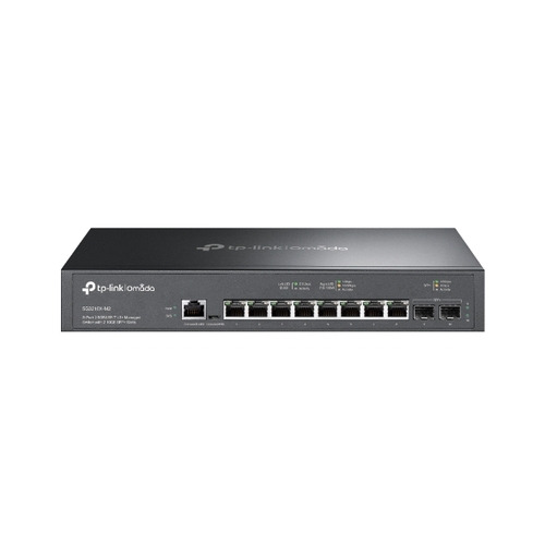 switch gestionable l2+ tp link omada sg3210x m2 8p 2.5gibase con 2p 10ge sfp+ formato rack