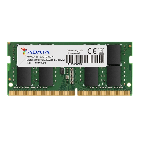 adata ad4s26668g19 sgn ddr4 sodimm 8gb 2666