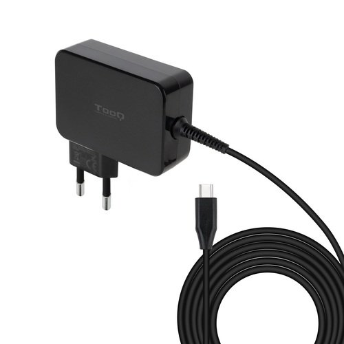 cargador portatil gan usb c pd 90w, negro
