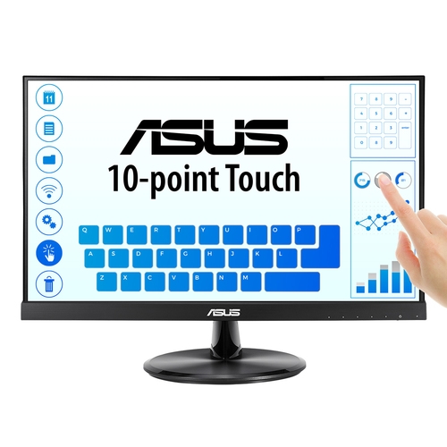asus vt229h 21.5" táctil fhd 5ms ips hdmi vga multimedia