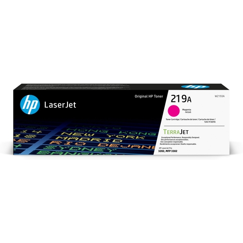 hp 219a magenta original laserjet toner cartridge