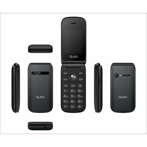 telefono móvil x209 2.4" negro