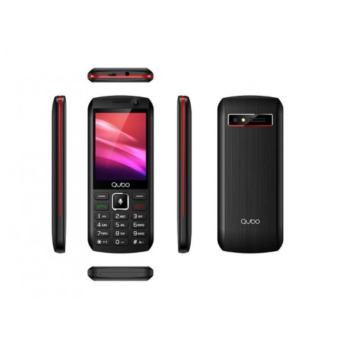 teléfono qubo p280 2,8" 4g kaios negro