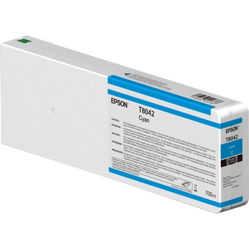 epson singlepack cyan t55k200 ultrachrome hdx/hd 700ml