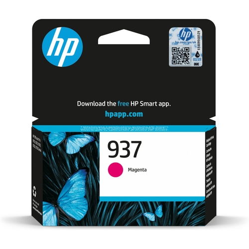 hp 937 magenta cartucho de tinta original 4s6w3ne
