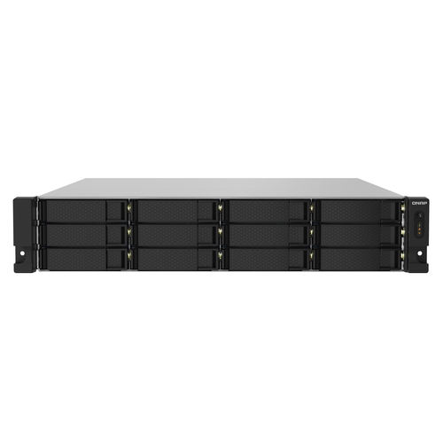 qnap 12 bay rm nas al324 1.7ghz 4gb ram 10gbe