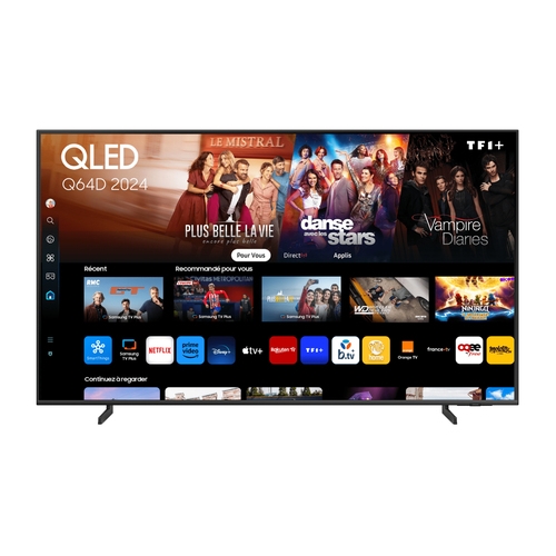 samsung tv 75 tq75q64d qled uhd smart tv hdr10+