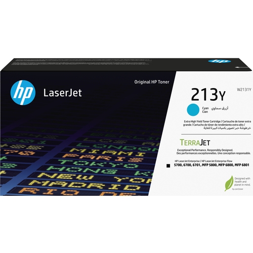 hp toner laserjet 213y cian alta extra