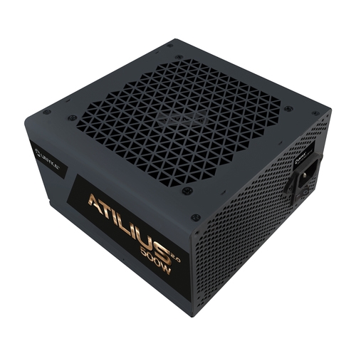 unyka atilius 2.0 black 500w 80+ bronze atx apfc ventilador 120mm rohs ce