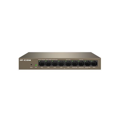 ip com m20 8g poe router cloud 9 puertos 10/100/1000 8 puertos poe 4 x wan profi escritorio