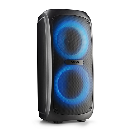 altavoz portable con bluetooth ngs wild temper/ 200w
