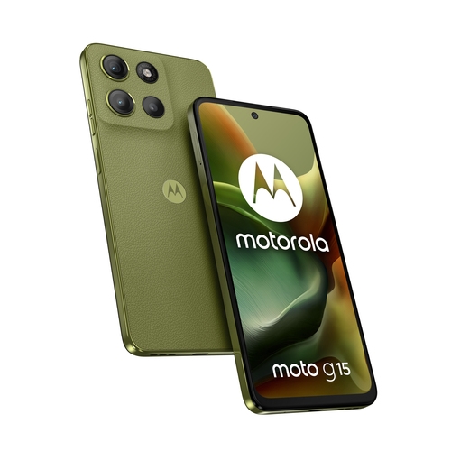 smartphone motorola moto g15 4g 8gb/256gb iguana green