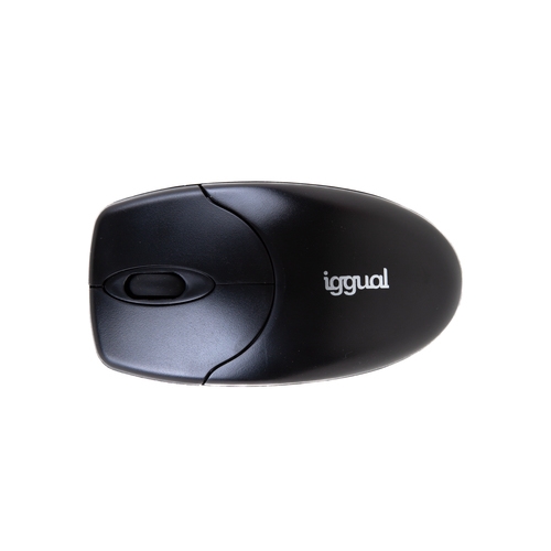 iggual ratón inalámbrico wom basic2 1000dpi negro