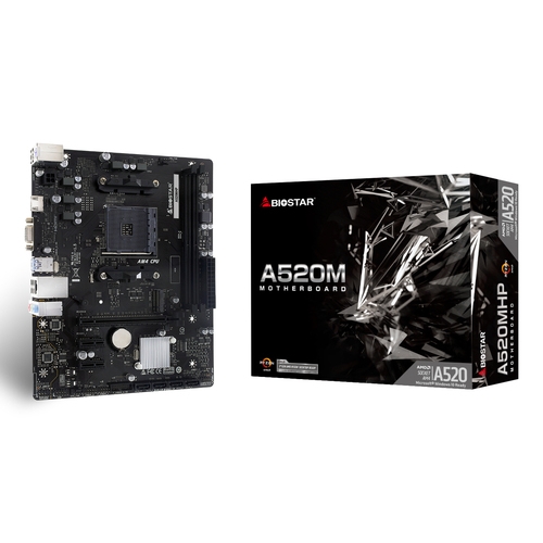 biostar placa base a520mhp matx am4