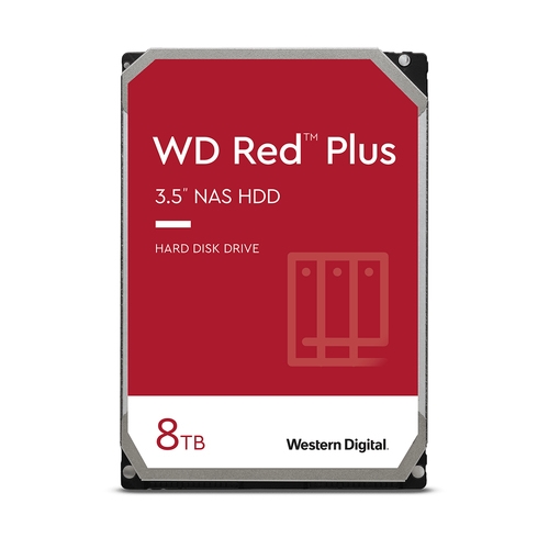 wd red plus nas wd80efpx disco duro 8tb interno 3.5" sata iii 256mb