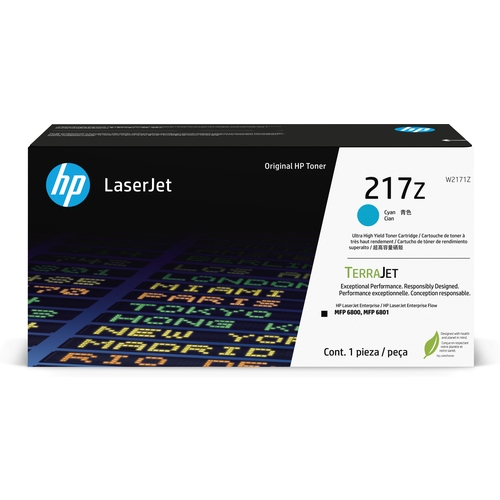 hp w2171z cyan cartucho de toner original 217z
