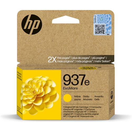 hp 937e amarillo cartucho de tinta original 4s6w8ne