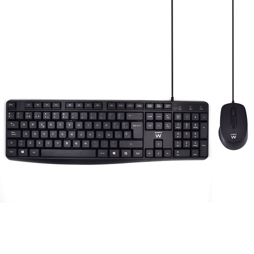 ewent ew3006 teclado usb qwerty espa?ol negro