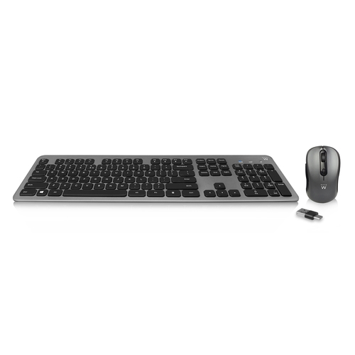 ewent ew3272 teclado rat?n incluido rf inal?mbrico qwerty espa?ol negro