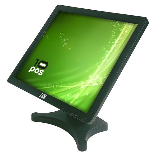 10pos pantalla tft táctil capacitiva 19 usb negro vga & hdmi vesa 75 & 100