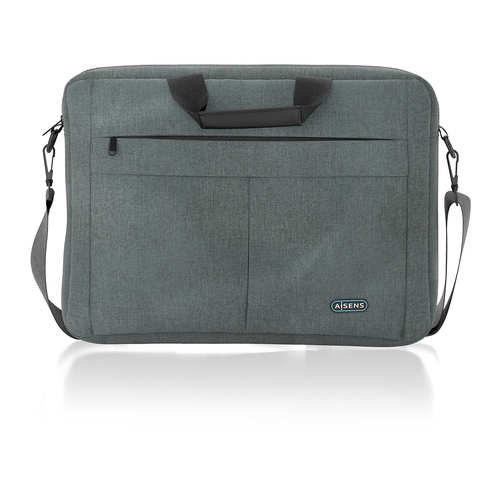 maletin aisens premium para portatil 15,6" gris