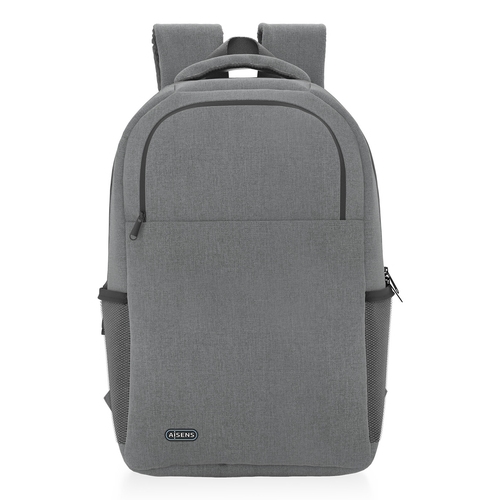 mochila aisens premium para portatil 15,6" gris