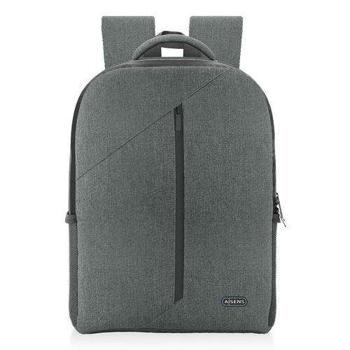 mochila aisens premium para portatil 15,6" gris