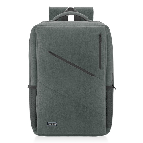 mochila aisens urbana y de oficina para portatil 15,6" gris