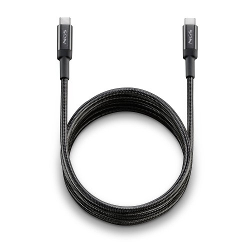 ngs cable 2.0 usb c macho a usb a macho carga ultrarapida hasta 65w longitud 3m color negro
