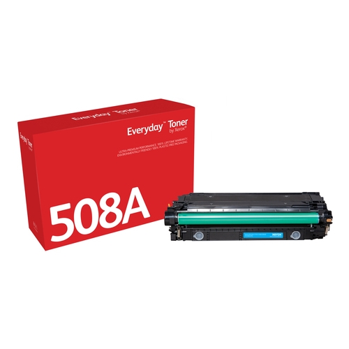 xerox everyday toner para hp 508a color laserjet enterprise m552(cf361a crg040c) cian