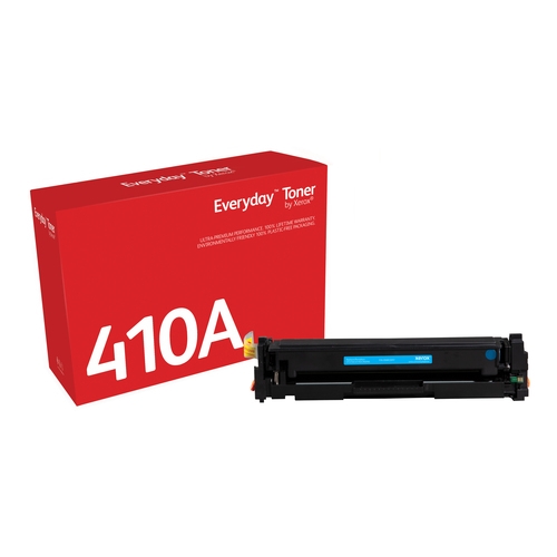 xerox everyday toner para hp 410a color laserjet pro m452. mfp m377(cf411a crg046c) cian