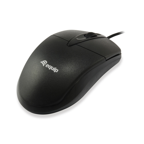 mouse equip life 3 botones optico usb negro 1000dpi