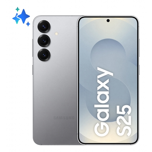 smartphone samsung galaxy s25 12gb 256gb 6,2" 5g silver shadow