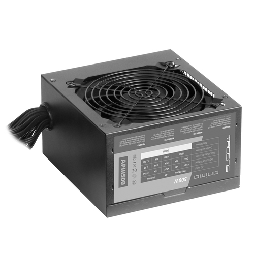 tacens anima fuente apiii500 500w psu 85% ef black