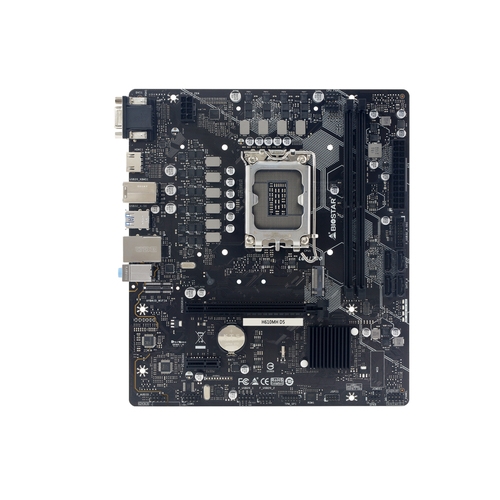 biostar placa base h610mh d5 matx lga1700