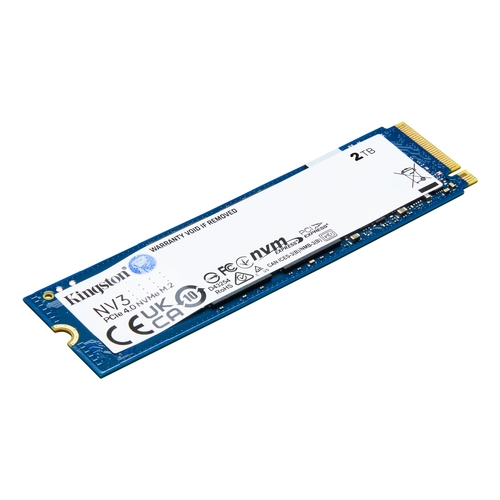 kingston nv3 unidad en estado sólido 2tb pcie gen4 6000 mbps / 4000 mbps