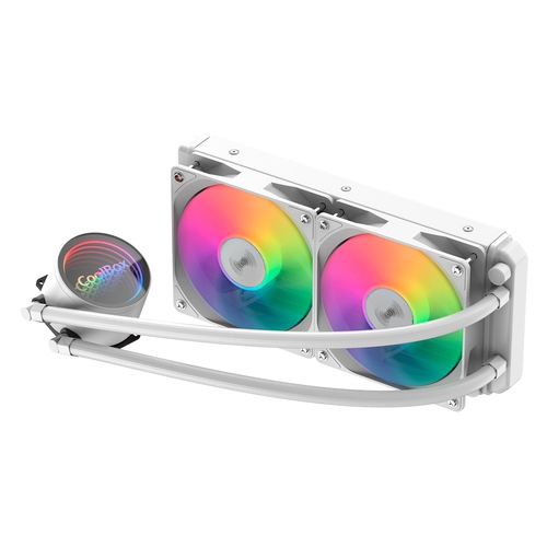 coolbox gaming refrig.líquida argb infinite 240 bl
