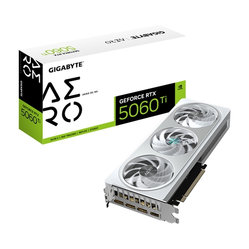 tarjeta grafica gigabyte rtx 5060 ti aero oc 8gb gddr7 negro