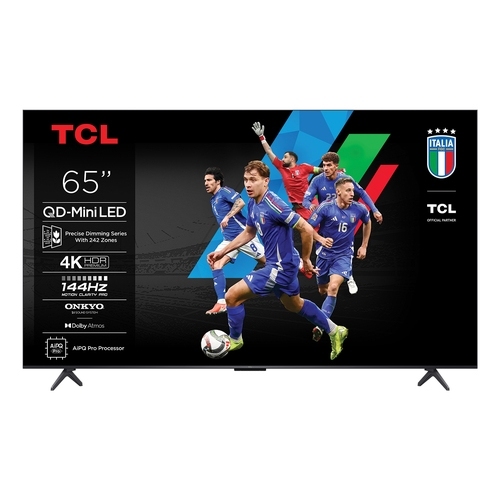 tcl 65c6k tv 65 uhd miniled googletv 144hz onkyo