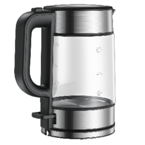 hervidor de agua xiaomi kettle glass negro