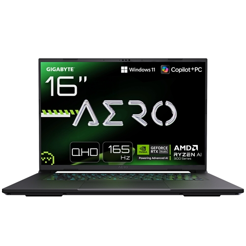 portatil gigabyte aero x16 1vh93ptc94ah ai 7 350 rtx5060 16gb 1tb 16" wqxga w11h